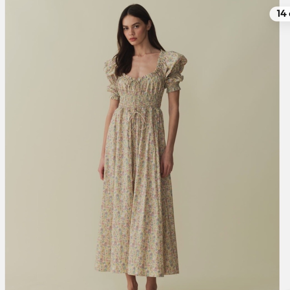 DOEN ISCHIA LIBERTY OF LONDON DRESS SIZE MEDIUM